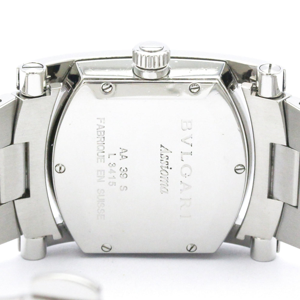 Bvlgari Assioma D Quartz Stainless Steel Watch (Pre-Owned)