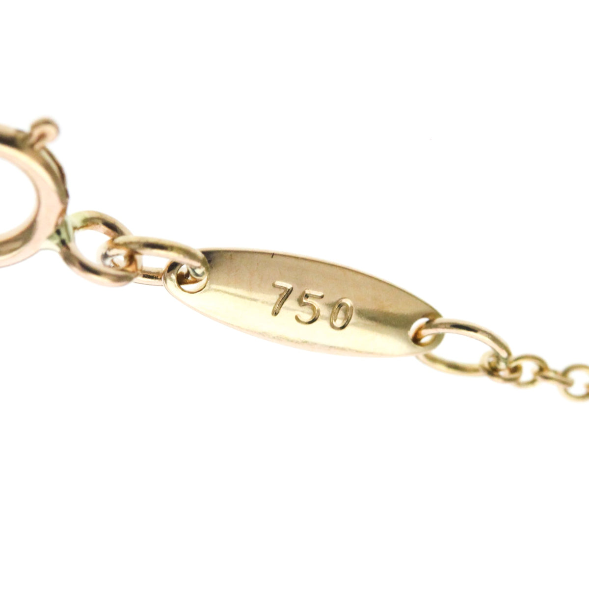 Tiffany & Co. Peretti Diamonds By The Yard 18K Rose Gold With Diamond Gold Pink_Gold Bracelet Jewelry (Pre-Owned)