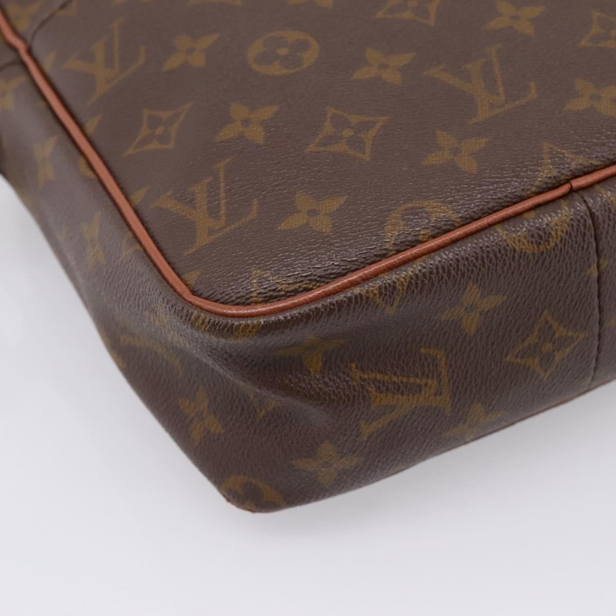 Louis Vuitton Marceau Messenger Monogram Canvas Brown Canvas Shoulder Bag Bag (Pre-Owned)