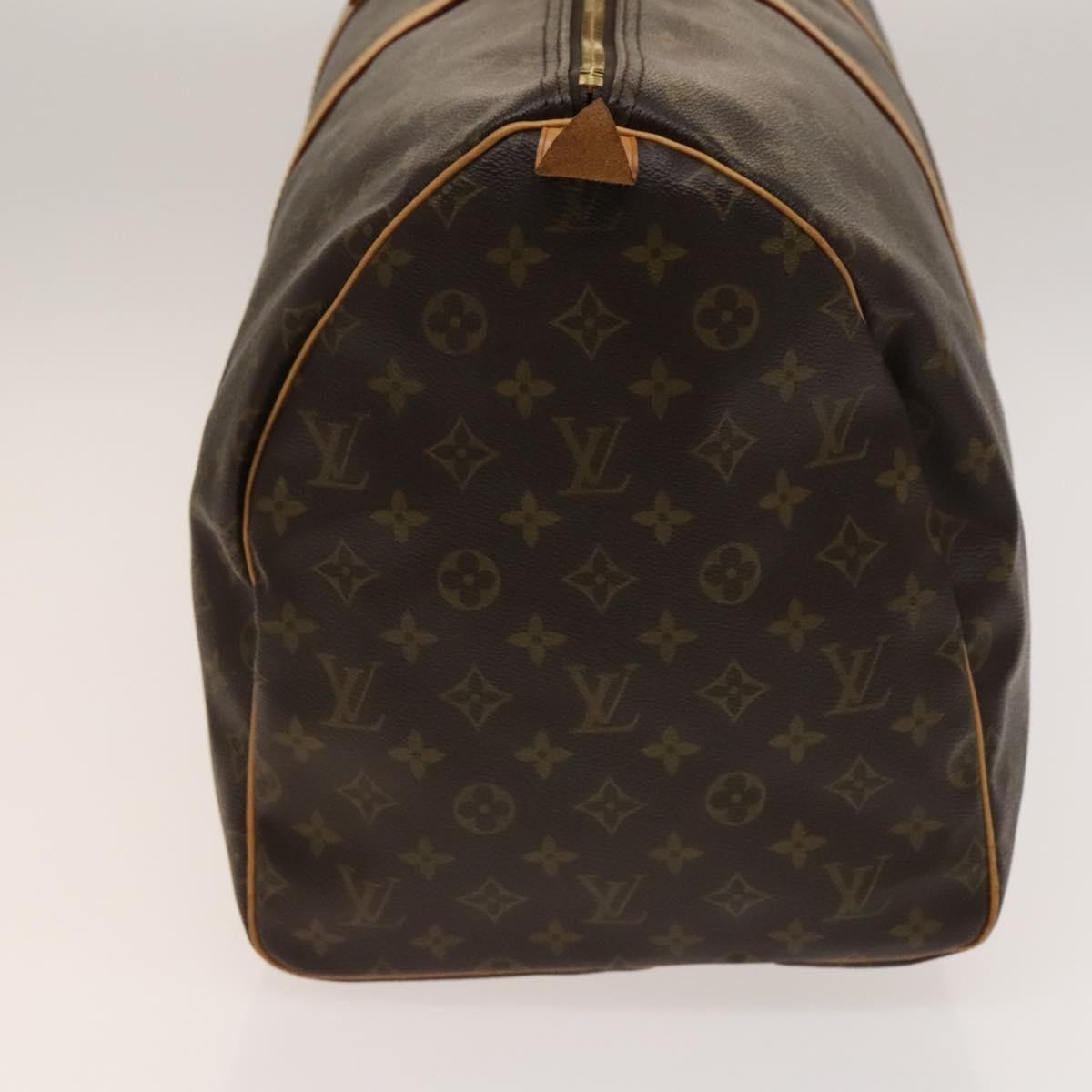 Louis Vuitton Keepall Monogram Canvas Brown Canvas Travel Bag Bag (Pre-Owned)