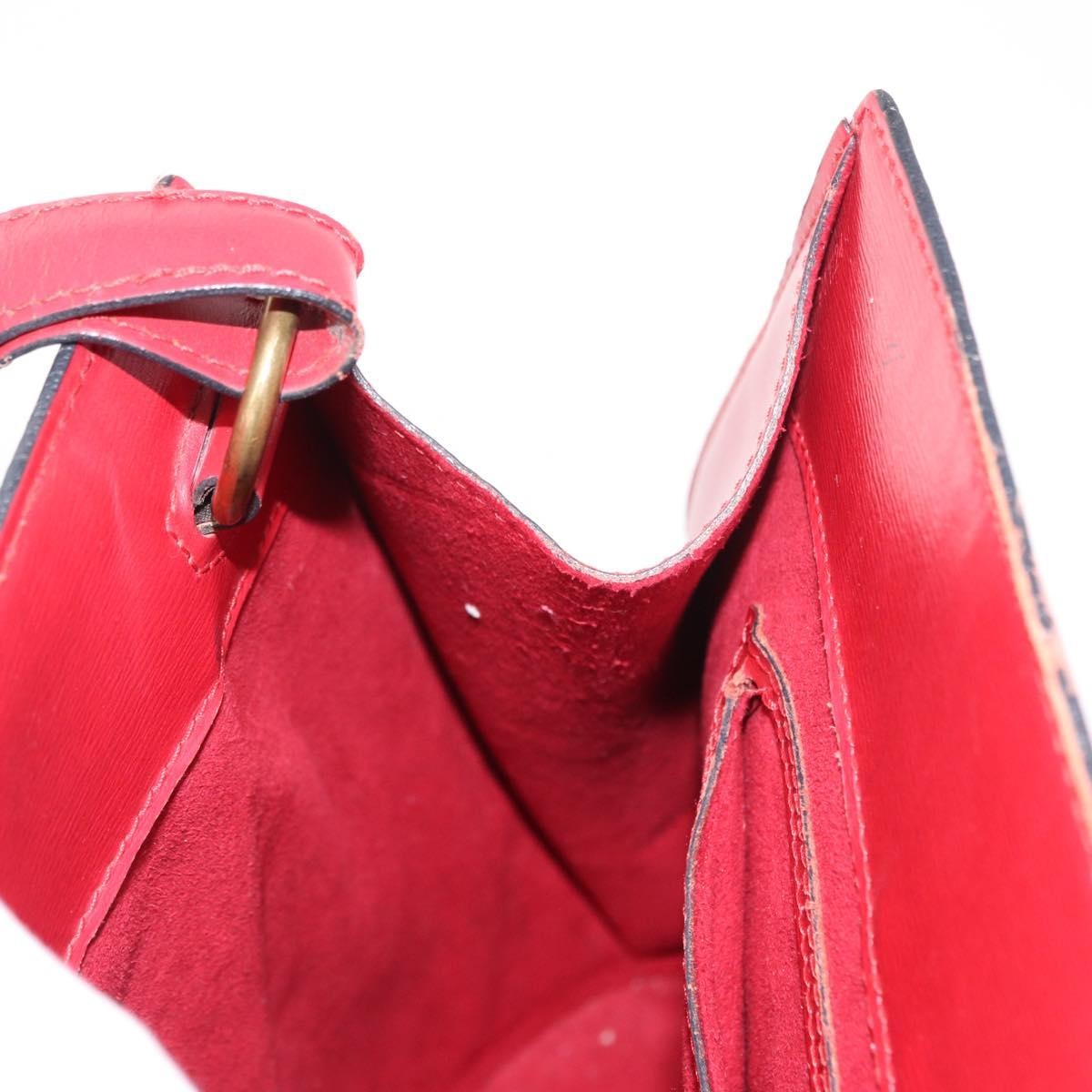 Louis Vuitton Cluny Epi Leather Red Leather Shoulder Bag Bag (Pre-Owned)