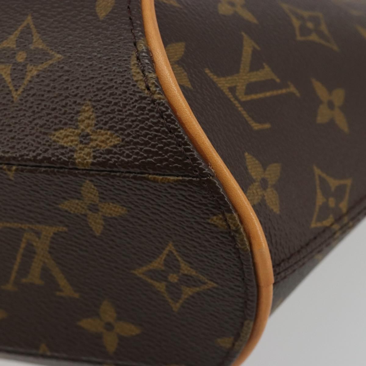 Louis Vuitton Ellipse Monogram Canvas Brown Canvas Handbag (Pre-Owned)