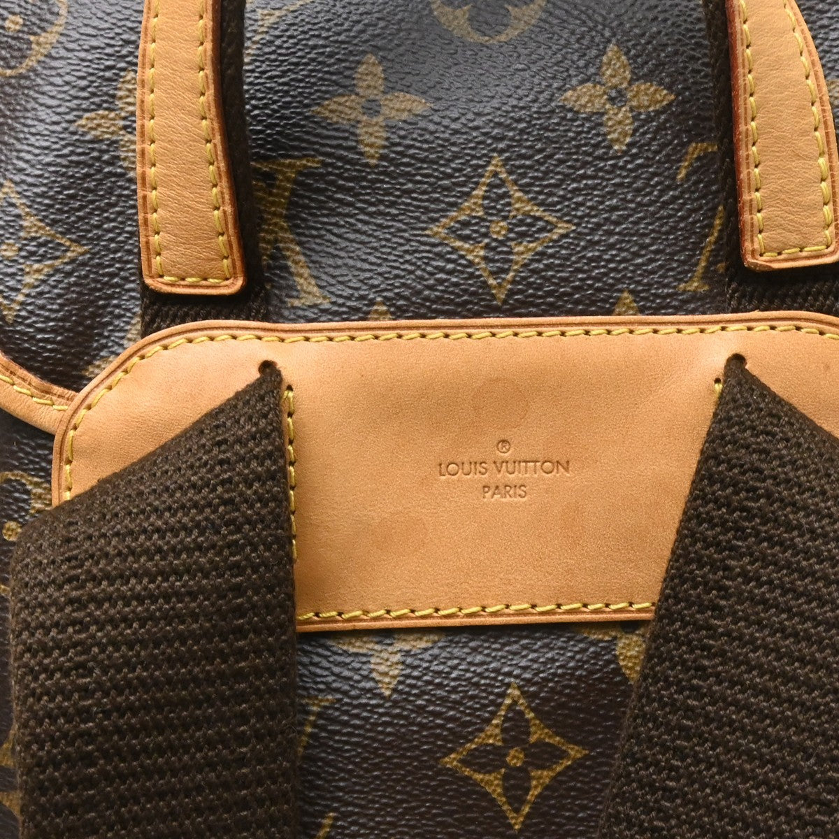 Louis Vuitton Bosphore Monogram Canvas Brown Canvas Backpack Bag (Pre-Owned)