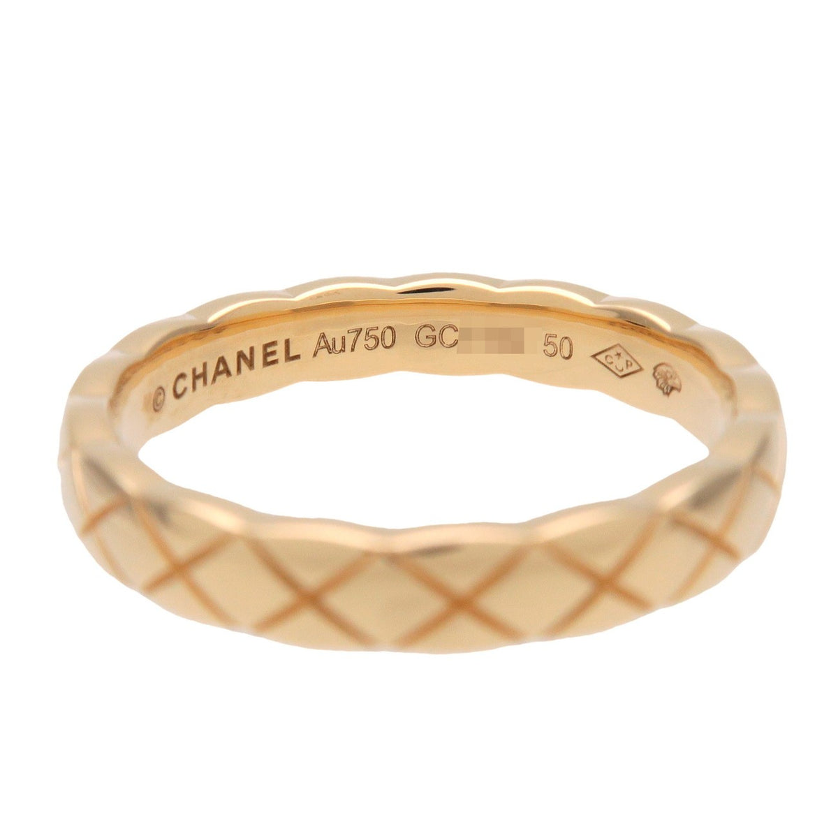 Chanel Coco Crush 18K Yellow Gold Gold Yellow_Gold Ring Jewelry (Pre-Owned)