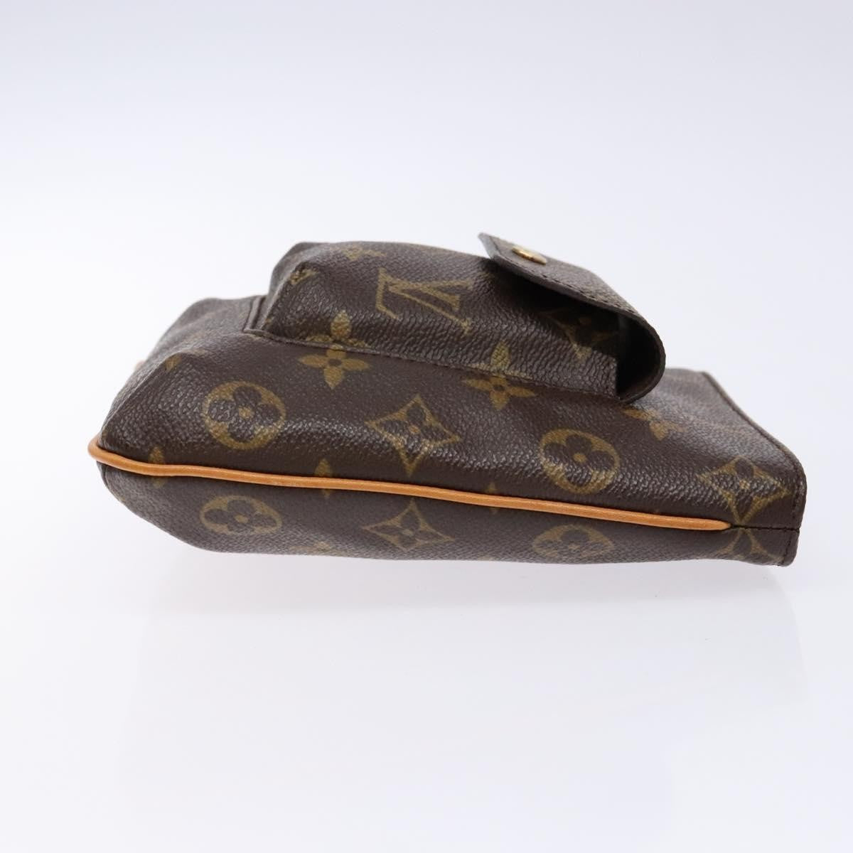Louis Vuitton Partition Wristlet Clutch Monogram Canvas Brown Canvas Clutche & Pouche Bag (Pre-Owned)