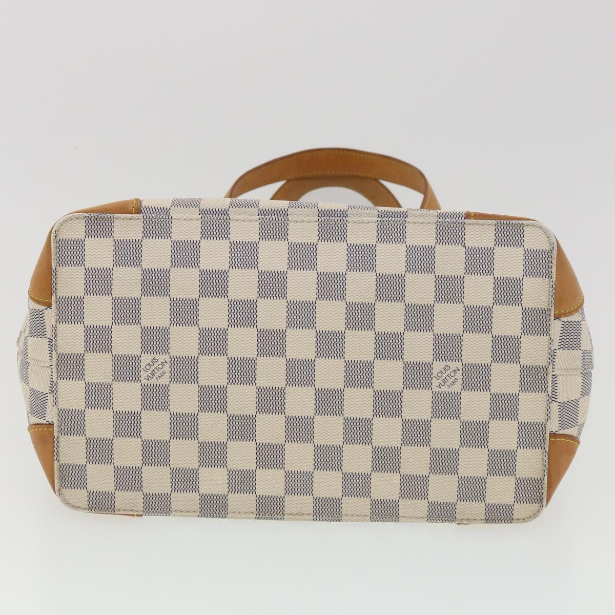 Louis Vuitton Hampstead Damier White Canvas Tote Bag Bag (Pre-Owned)