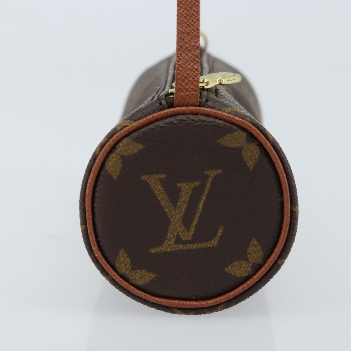Louis Vuitton Papillon Pochette Monogram Canvas Brown Canvas Clutche & Pouche Bag (Pre-Owned)