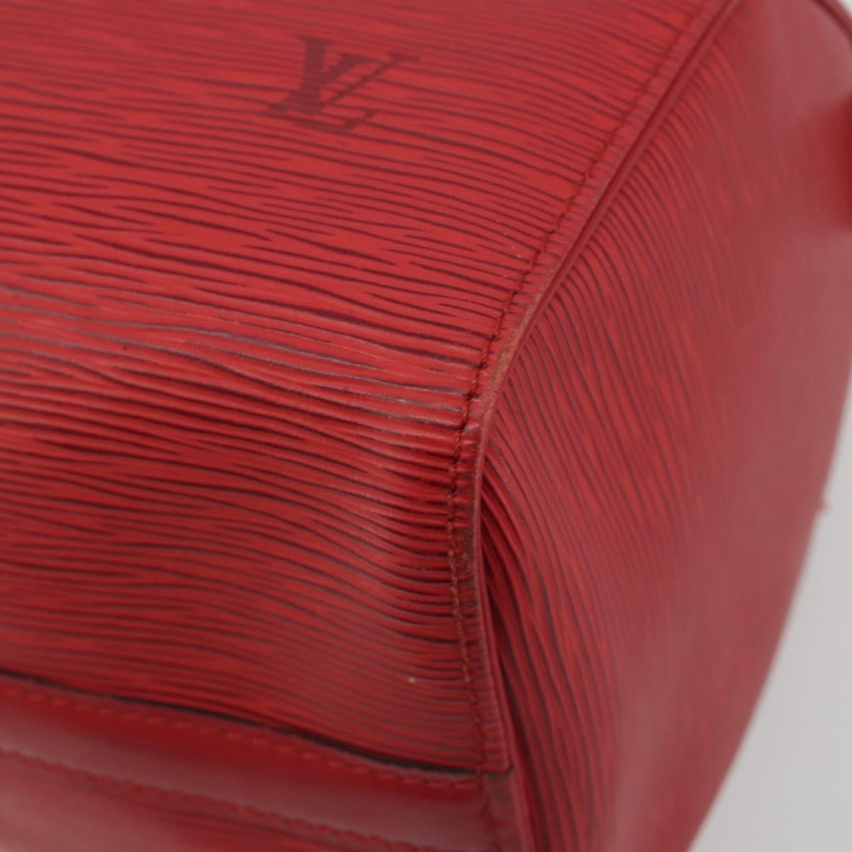 Louis Vuitton Speedy Epi Leather Red Leather Handbag (Pre-Owned)