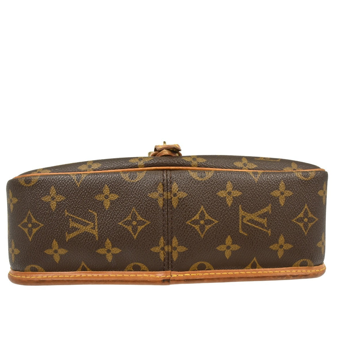 Louis Vuitton Sologne Monogram Brown Canvas Shoulder Bag Bag (Pre-Owned)