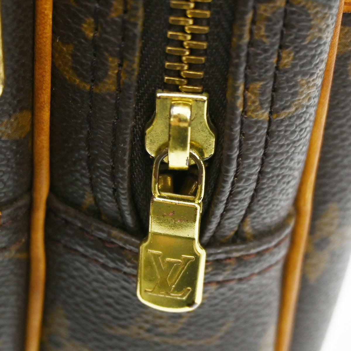 Louis Vuitton Reporter Monogram Brown Canvas Shoulder Bag Bag (Pre-Owned)