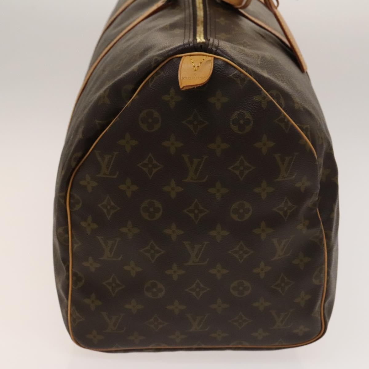 Louis Vuitton Keepall Monogram Canvas Brown Canvas Travel Bag Bag (Pre-Owned)