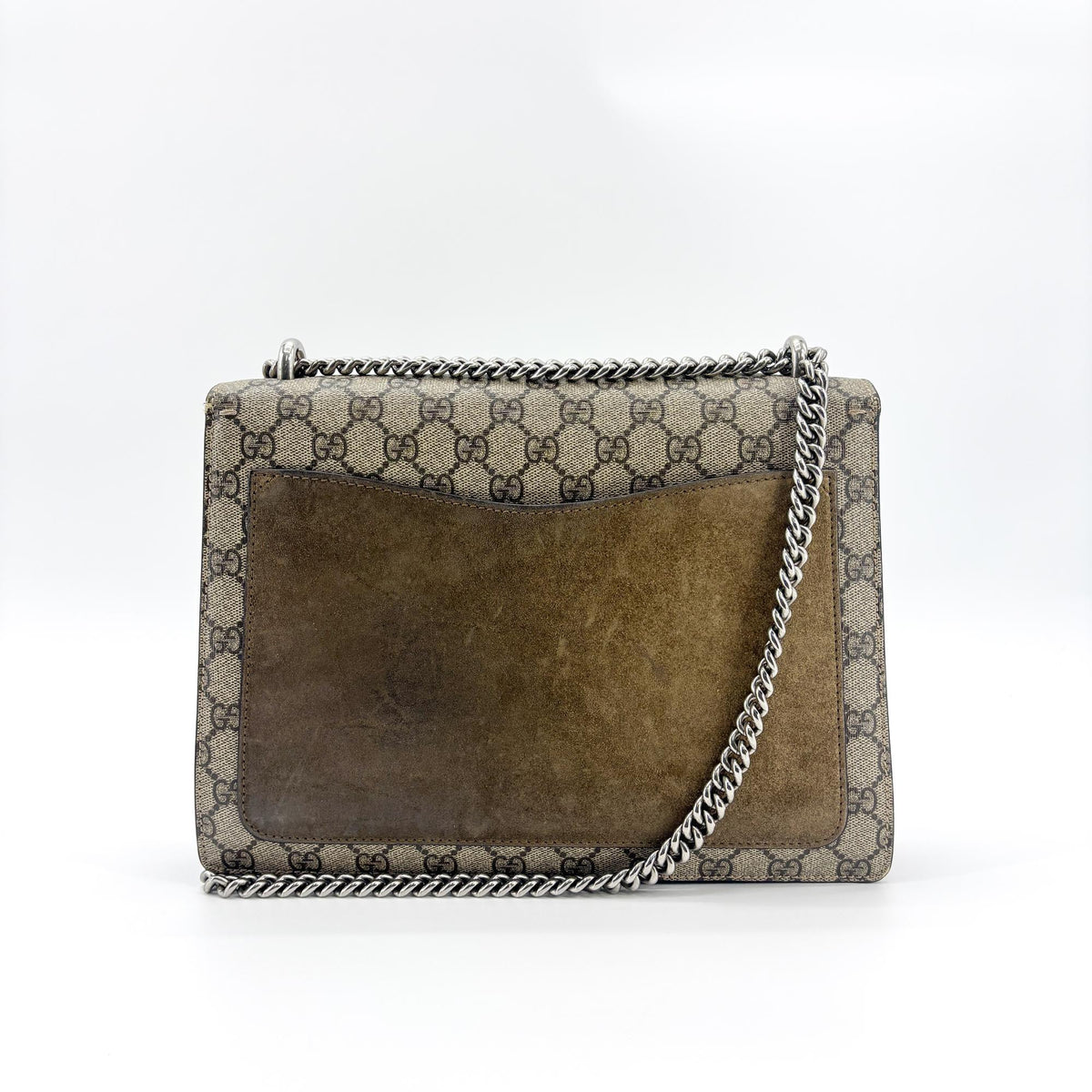 Gucci Dionysus Gg Coated Canvas Brown Canvas Shoulder Bag Bag (Pre-Owned)