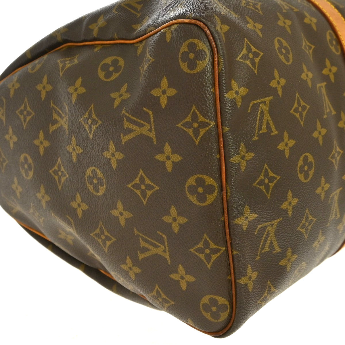 Louis Vuitton Keepall Monogram Canvas Brown Canvas Travel Bag Bag (Pre-Owned)