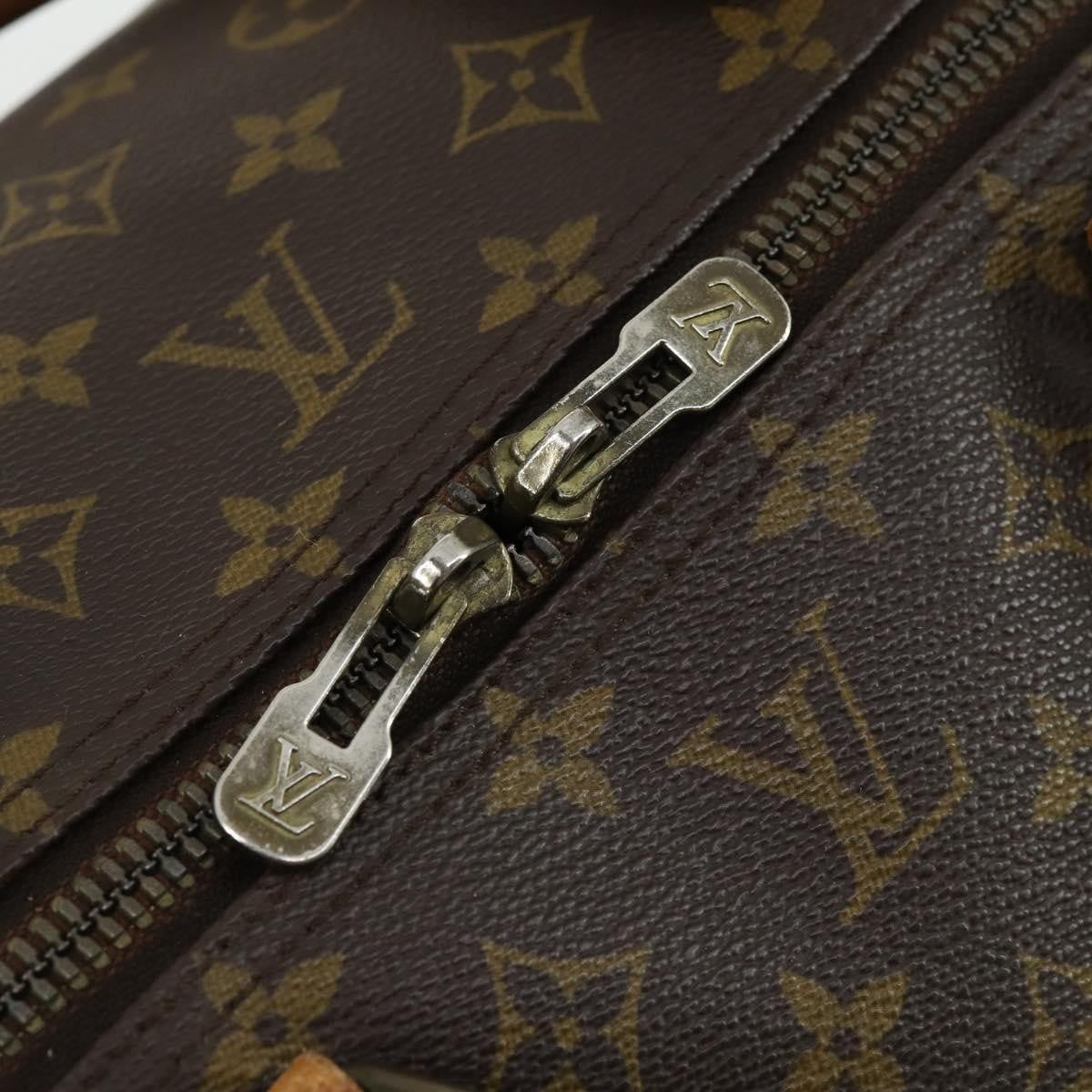 Louis Vuitton Keepall Monogram Canvas Brown Canvas Travel Bag Bag (Pre-Owned)