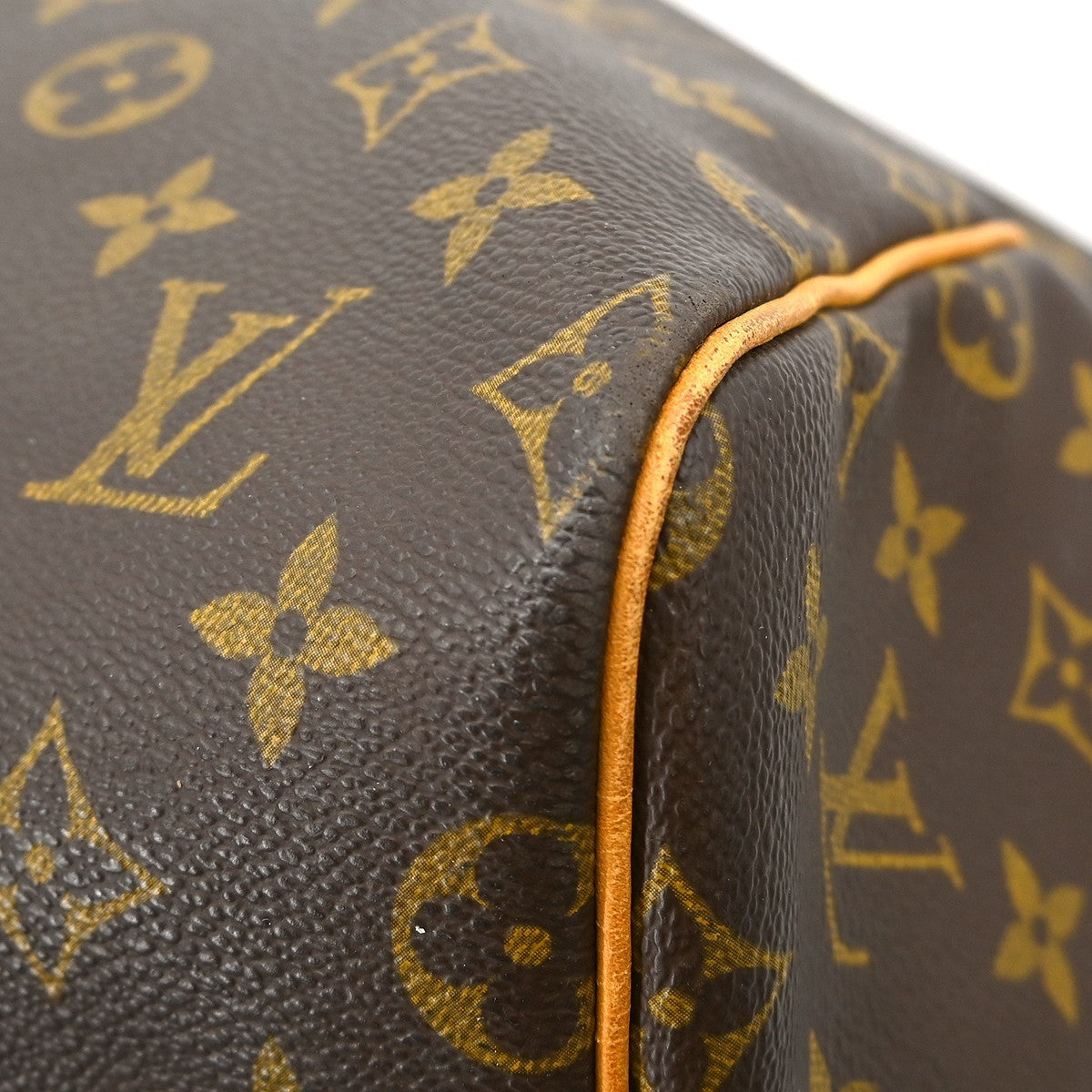 Louis Vuitton Keepall Monogram Brown Canvas Travel Bag Bag (Pre-Owned)