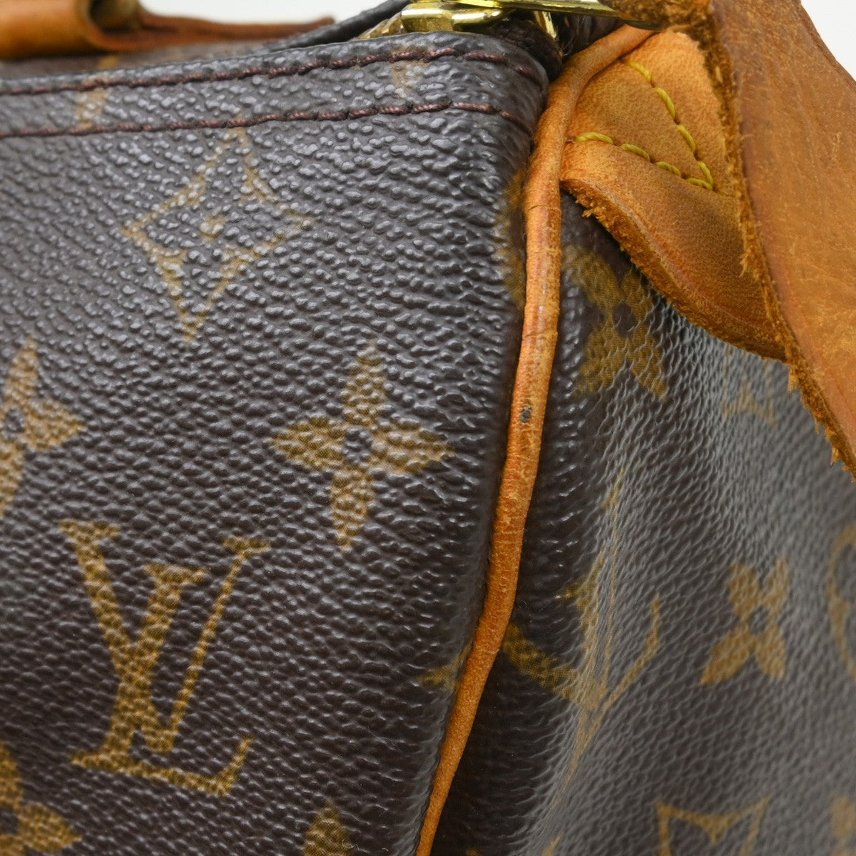 Louis Vuitton Speedy Monogram Canvas Brown Canvas Handbag (Pre-Owned)