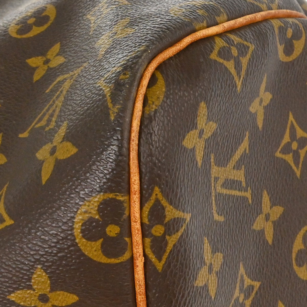 Louis Vuitton Keepall Monogram Canvas Brown Canvas Travel Bag Bag (Pre-Owned)