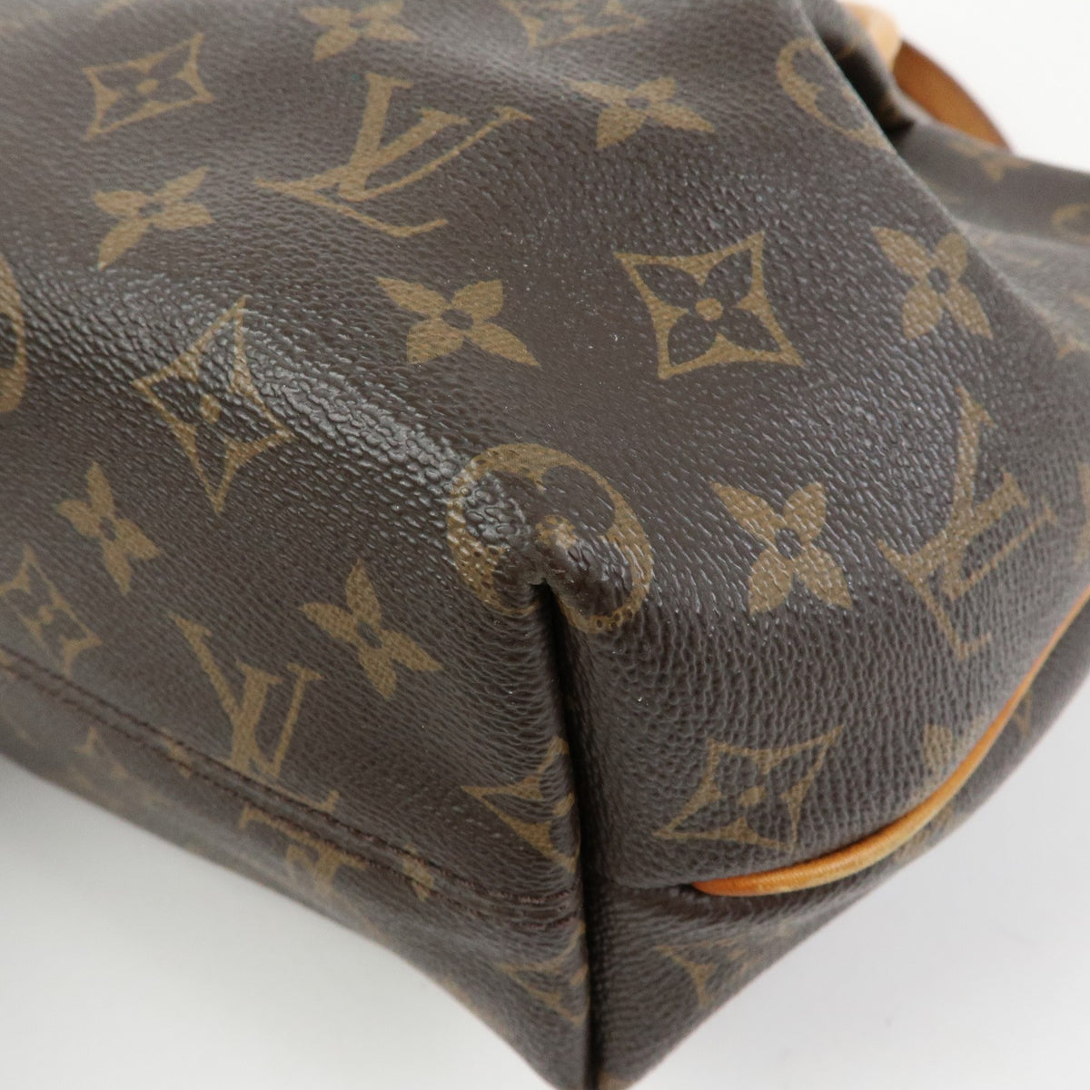 Louis Vuitton Turenne Monogram Canvas Brown Canvas Handbag (Pre-Owned)