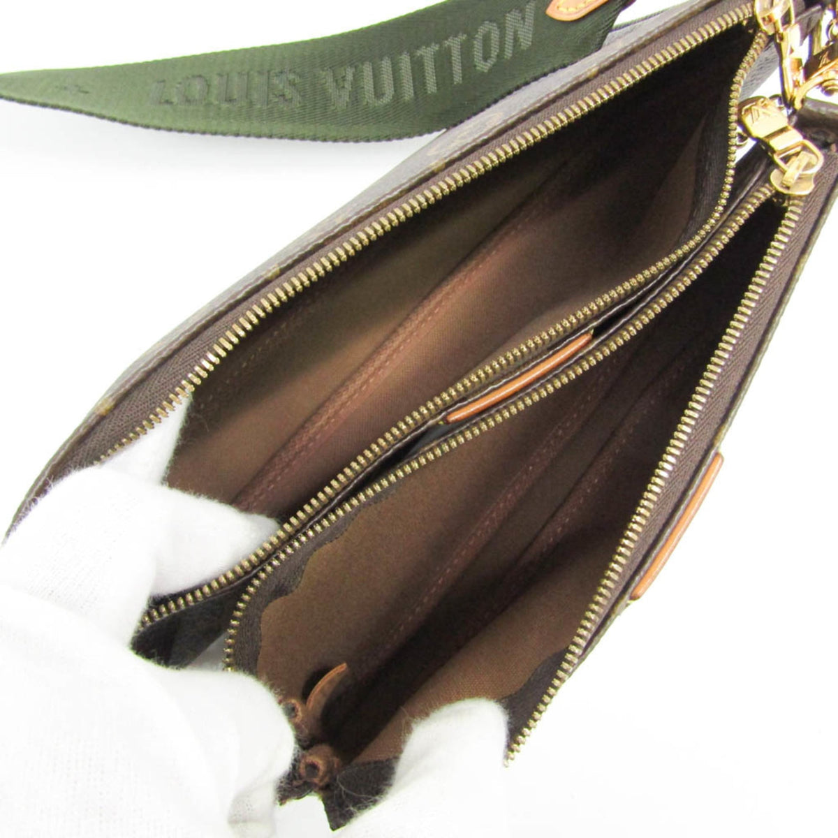 Louis Vuitton Multi Pochette Accessoires Pouch Monogram Canvas Brown Canvas Clutche & Pouche Bag (Pre-Owned)