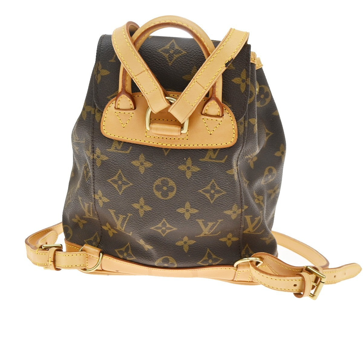 Louis Vuitton Montsouris Nnm Monogram Canvas Brown Canvas Backpack Bag (Pre-Owned)