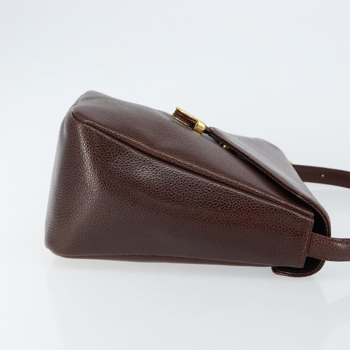 Givenchy Shoulder Leather Brown Leather Shoulder Bag Bag (Pre-Owned)