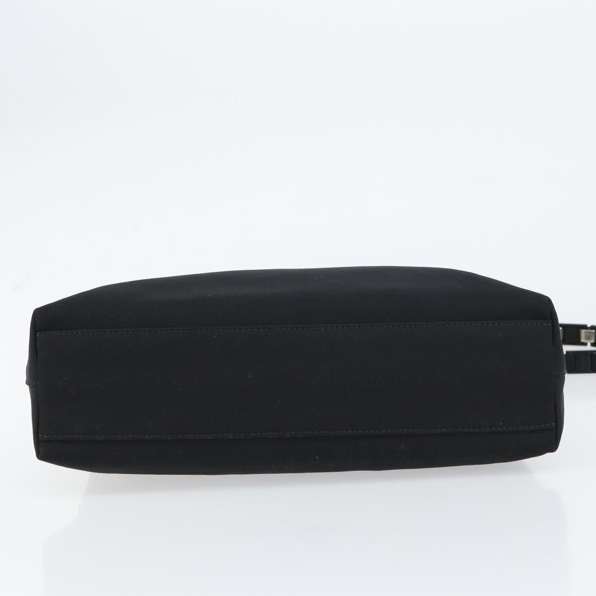 Salvatore Ferragamo Vala Nylon Black Nylon Shoulder Bag Bag (Pre-Owned)