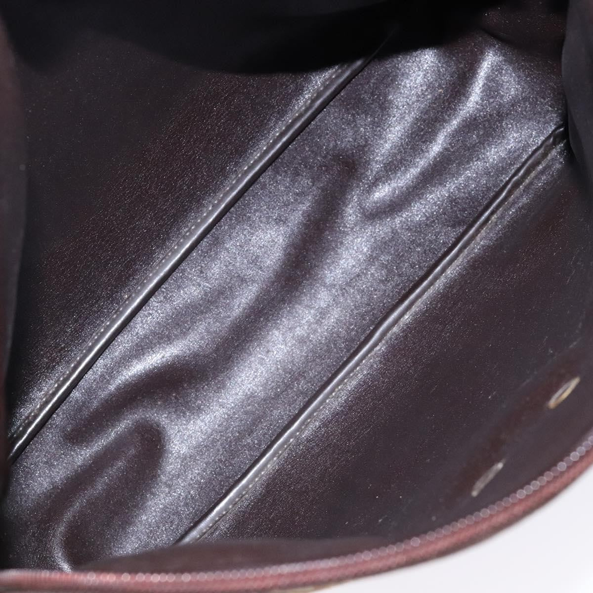 Christian Dior Vintage Trotter Canvas Brown Canvas Bag (Pre-Owned)