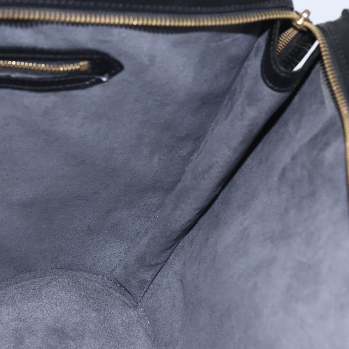 Louis Vuitton Saint Jacques Epi Leather Black Leather Handbag (Pre-Owned)