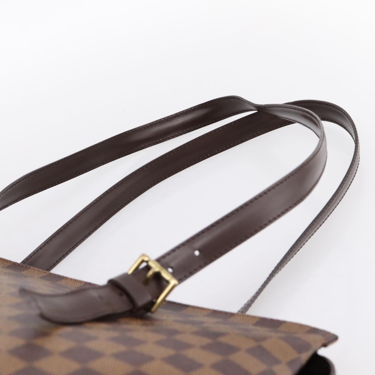 Louis Vuitton Chelsea Damier Brown Canvas Handbag (Pre-Owned)
