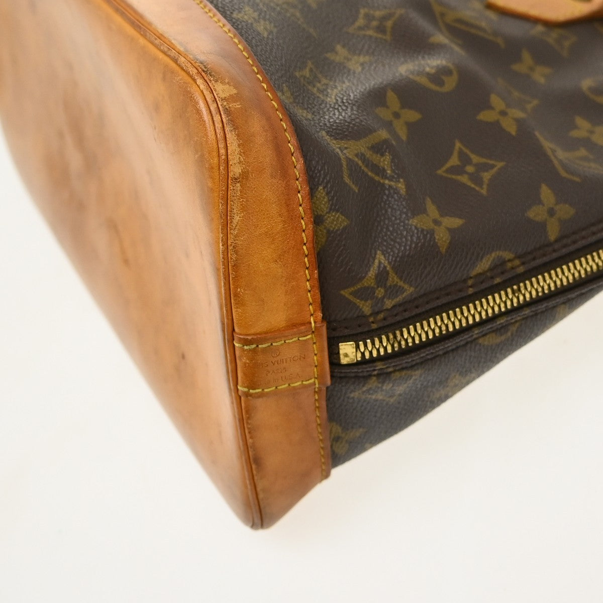 Louis Vuitton Alma Monogram Canvas Brown Canvas Handbag (Pre-Owned)