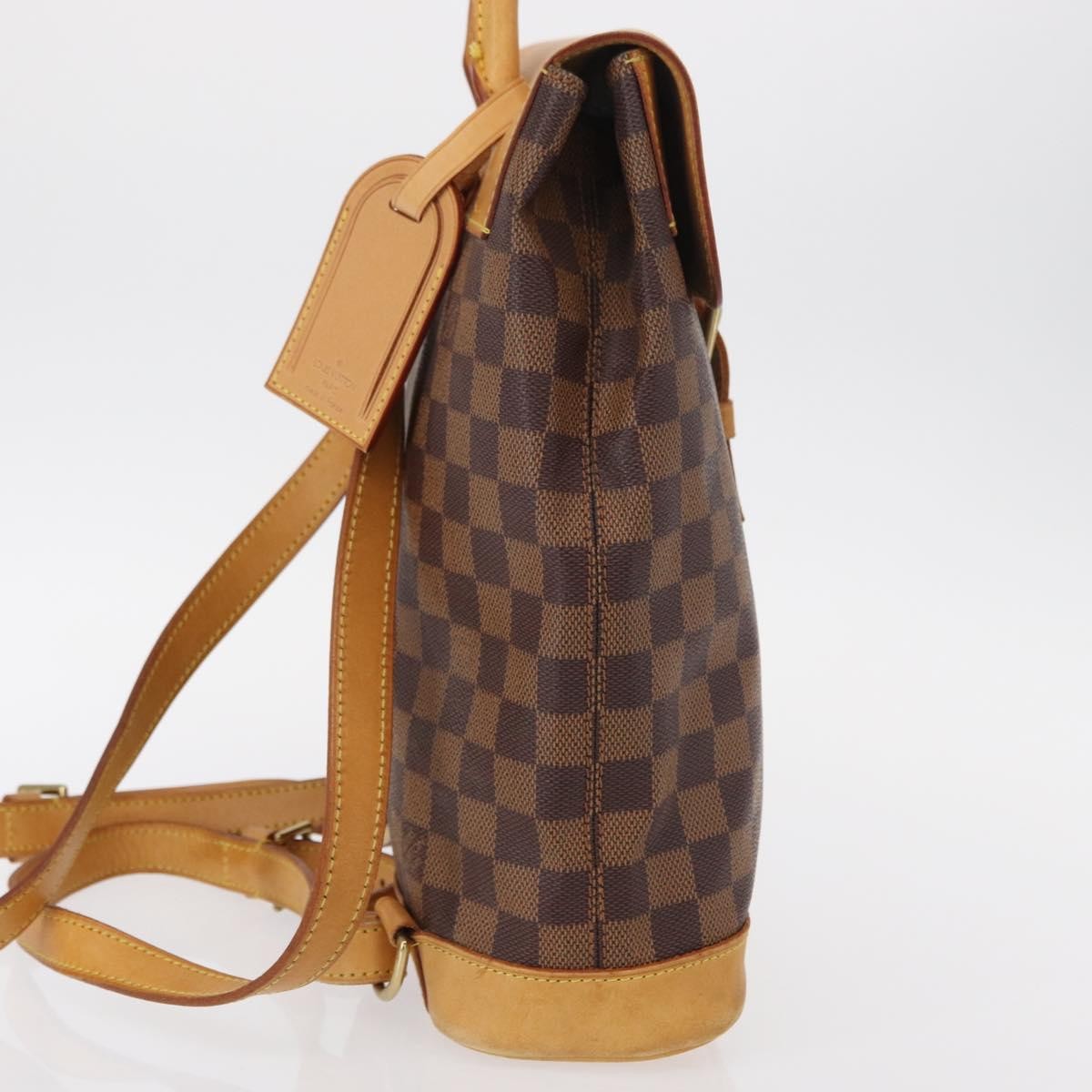 Louis Vuitton Arlequin Damier Brown Canvas Backpack Bag (Pre-Owned)