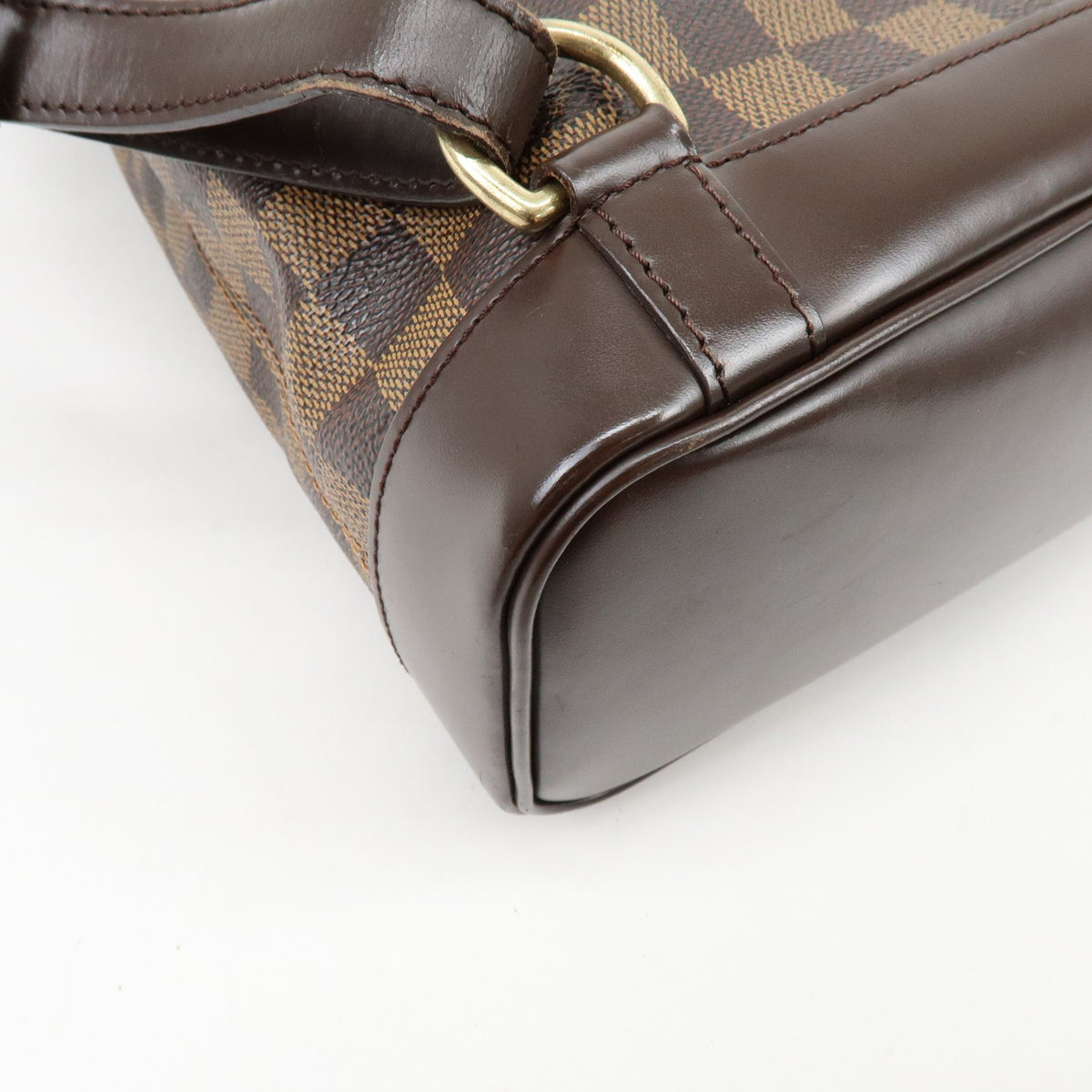 Louis Vuitton Soho Damier Brown Canvas Backpack Bag (Pre-Owned)