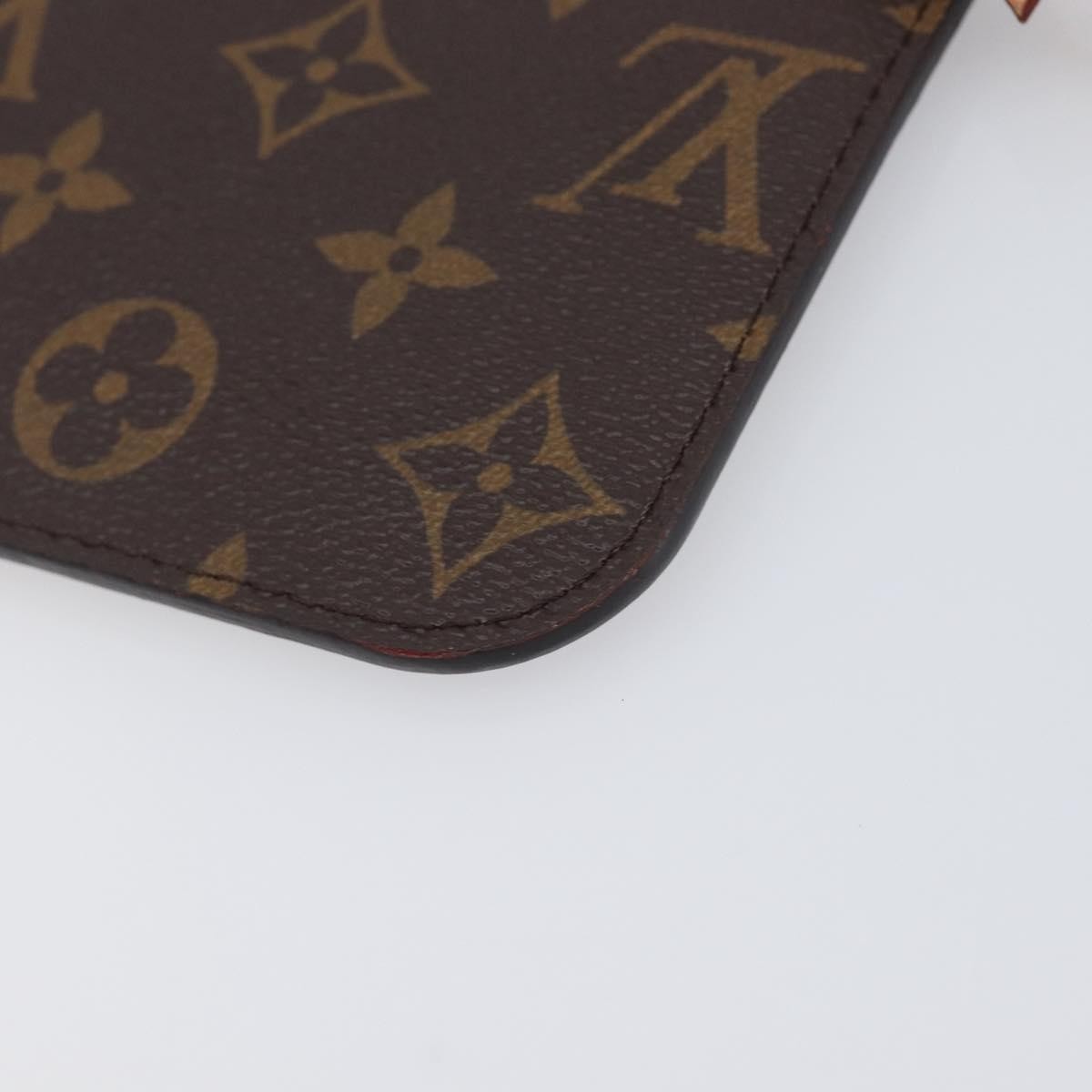 Louis Vuitton Neverfull Pochette Monogram Canvas Brown Canvas Clutche & Pouche Bag (Pre-Owned)