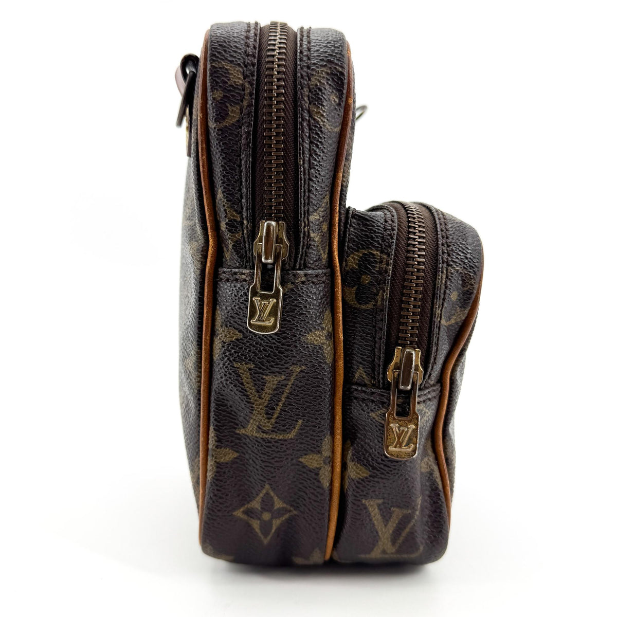 Louis Vuitton Amazone Monogram Canvas Brown Canvas Handbag (Pre-Owned)