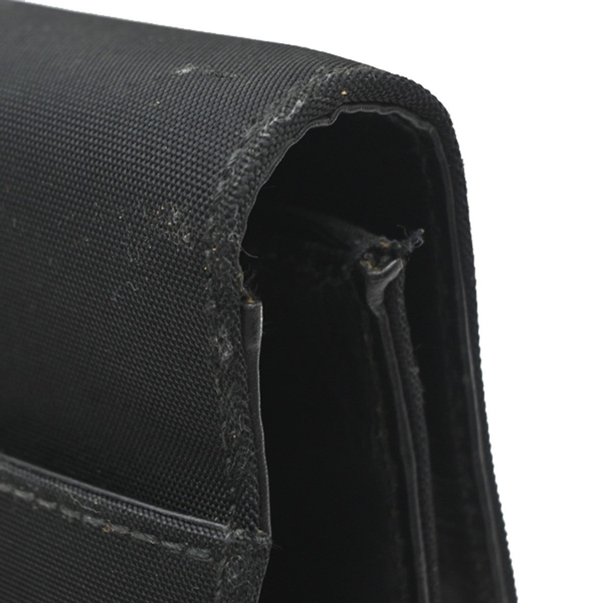 Gucci Briefcase Canvas Black Canvas Briefcase Bag (Pre-Owned)