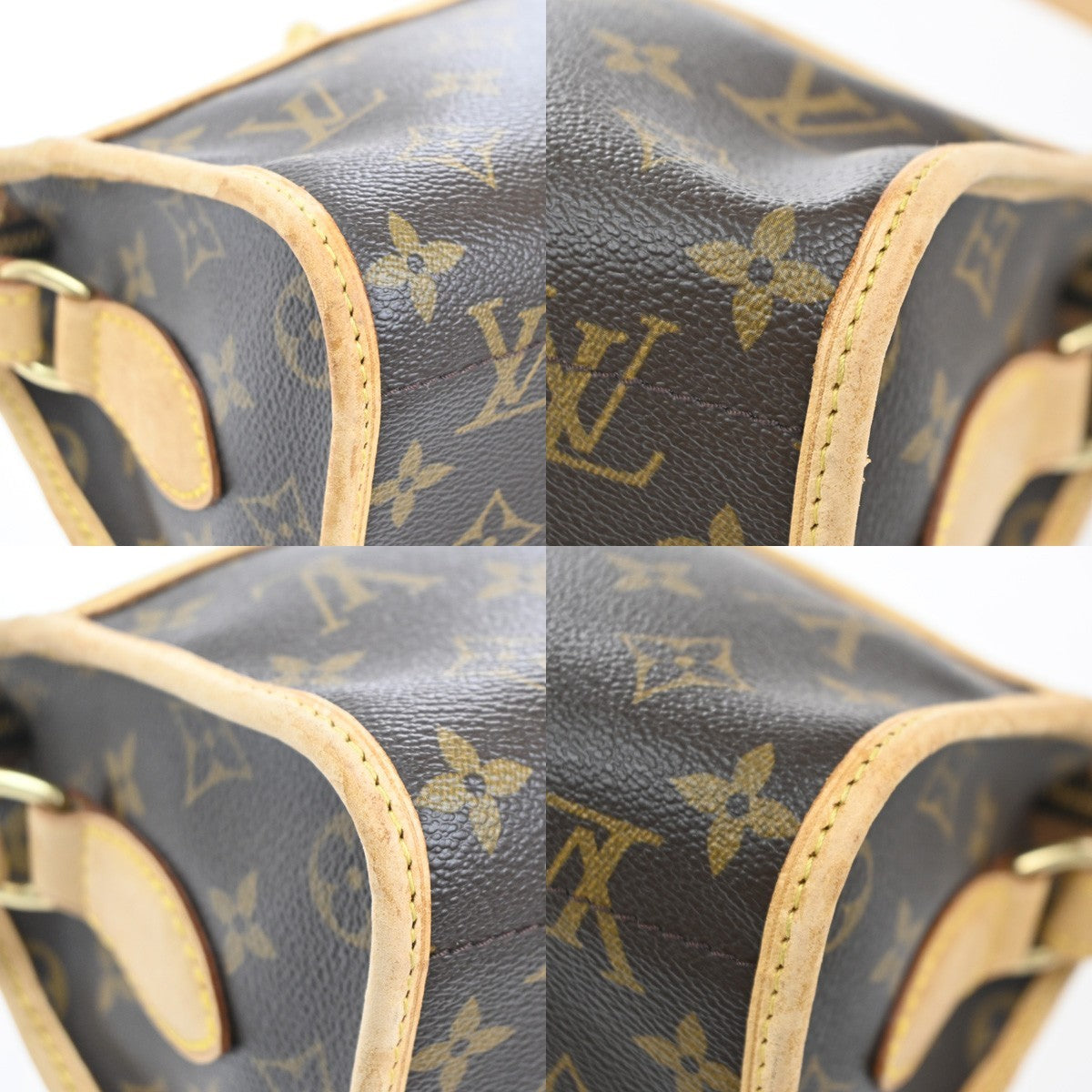 Louis Vuitton Popincourt Monogram Canvas Brown Canvas Shoulder Bag Bag (Pre-Owned)