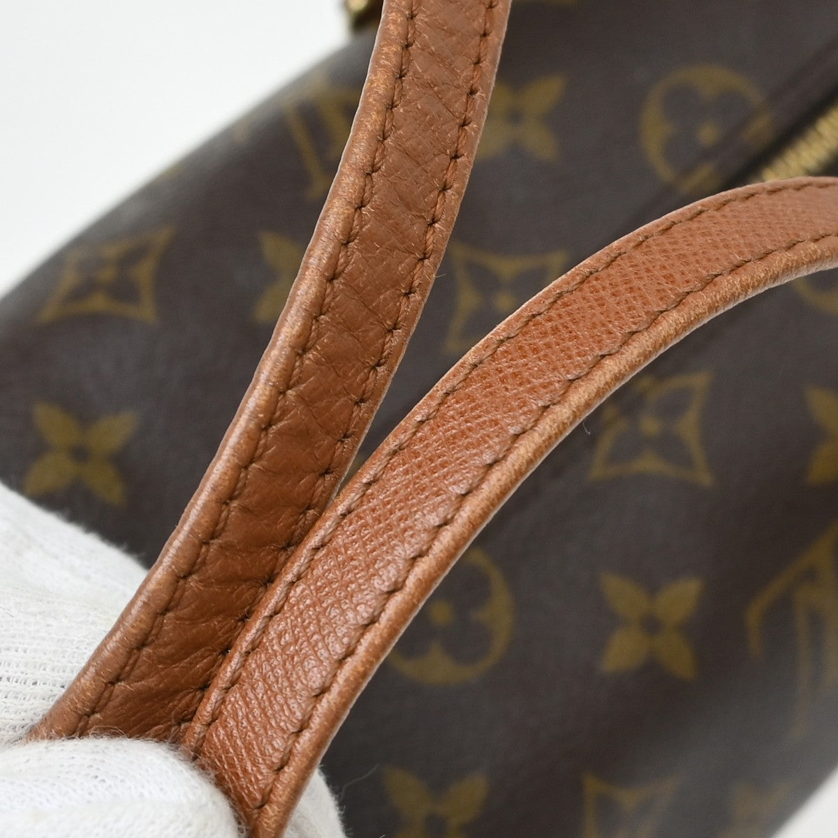 Louis Vuitton Papillon Monogram Canvas Brown Canvas Handbag (Pre-Owned)