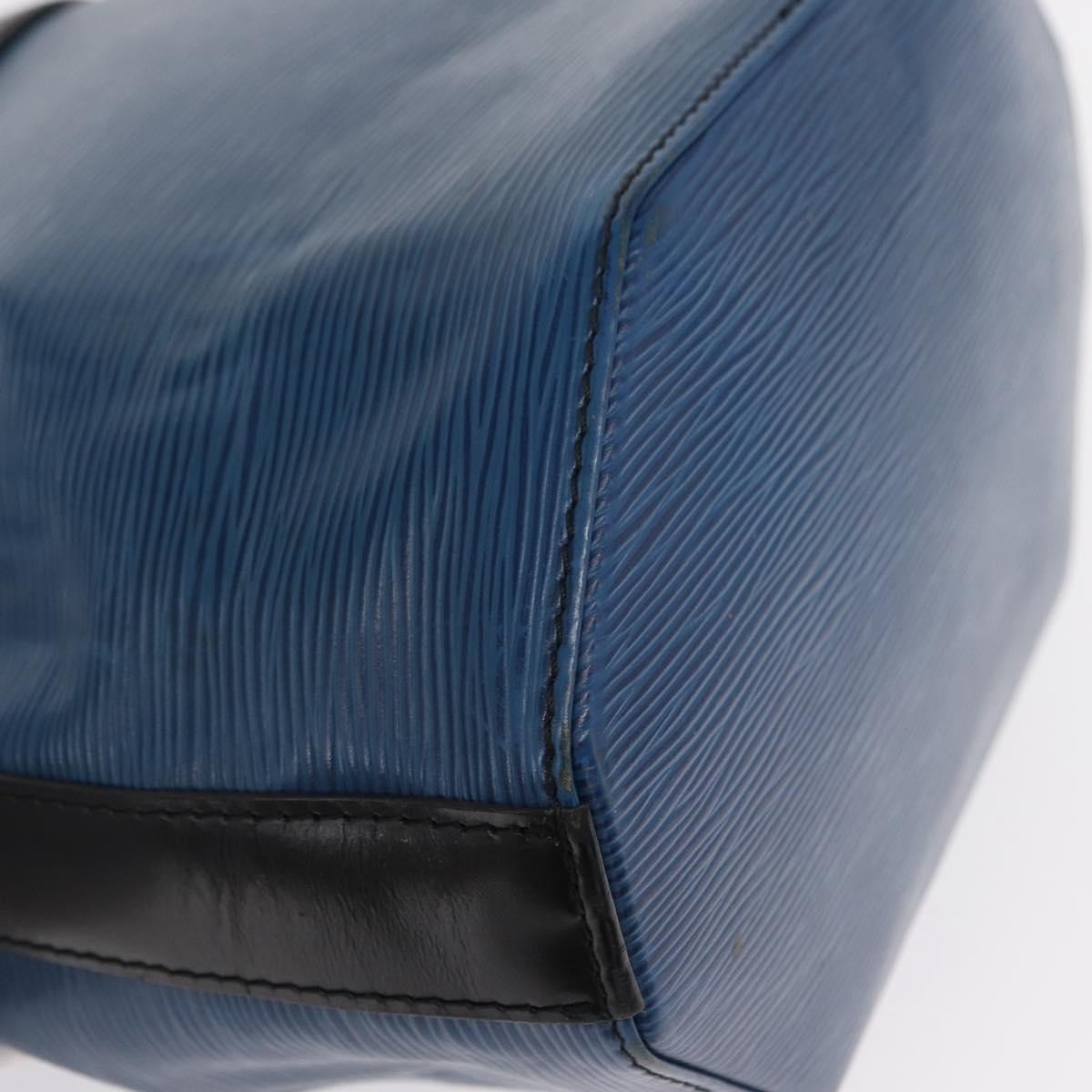 Louis Vuitton Vintage Sac D'epaule Epi Leather Blue Leather Shoulder Bag Bag (Pre-Owned)