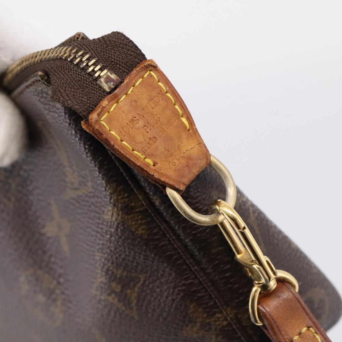 Louis Vuitton Pochette Accessoires Nm Monogram Canvas Brown Canvas Clutche & Pouche Bag (Pre-Owned)