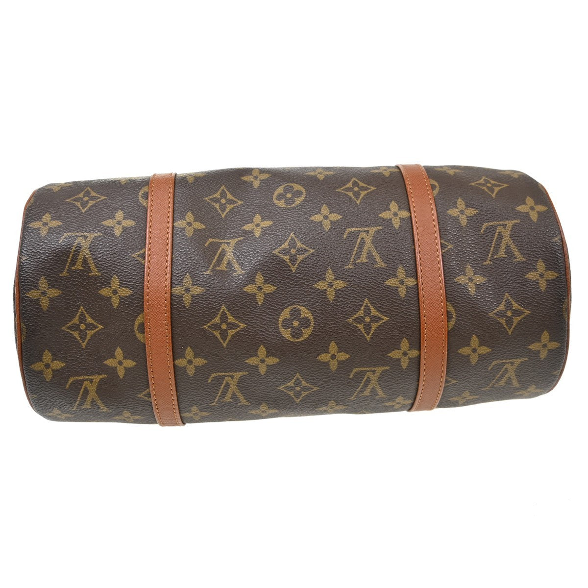 Louis Vuitton Papillon Monogram Canvas Brown Canvas Handbag (Pre-Owned)