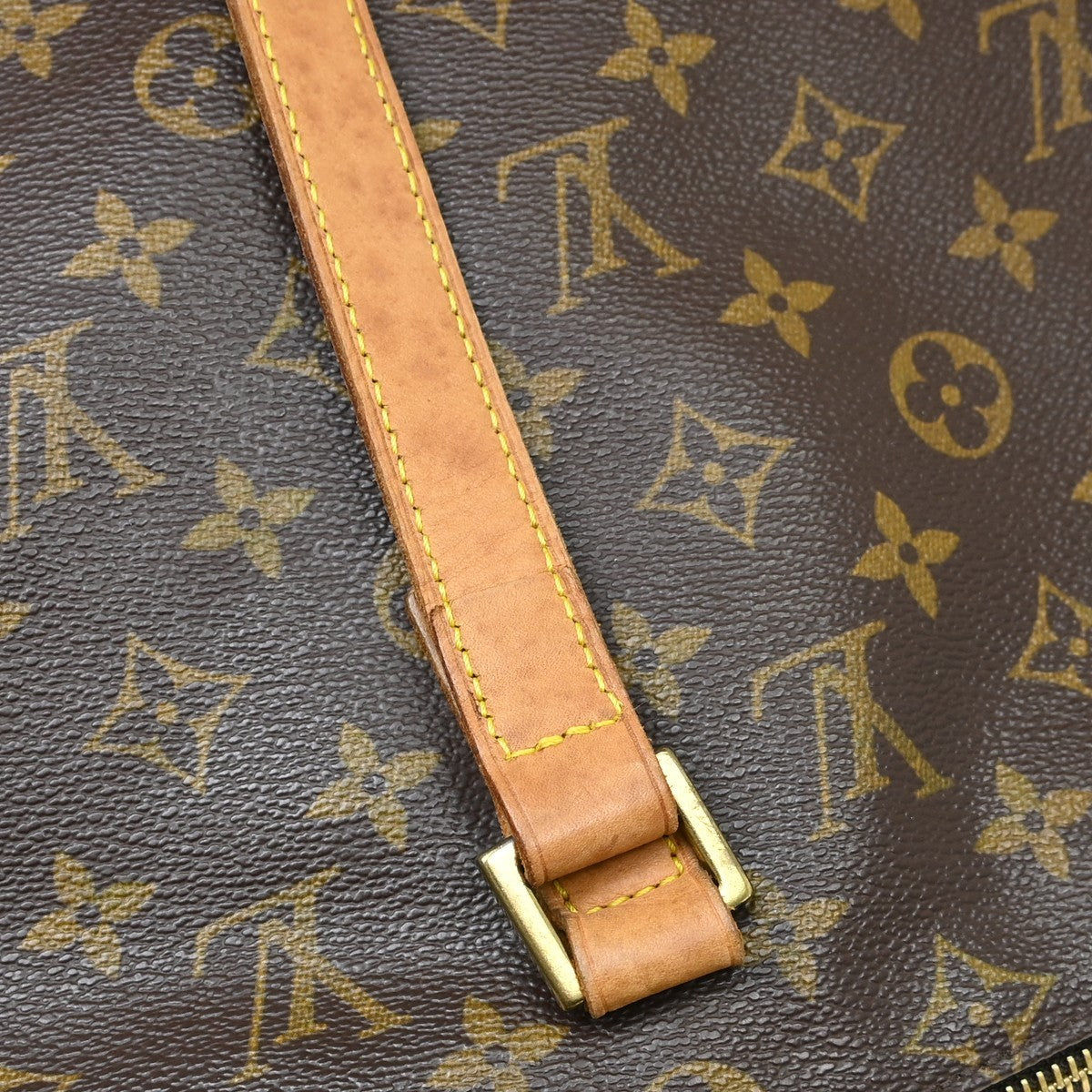 Louis Vuitton Cabas Mezzo Monogram Canvas Brown Canvas Tote Bag Bag (Pre-Owned)