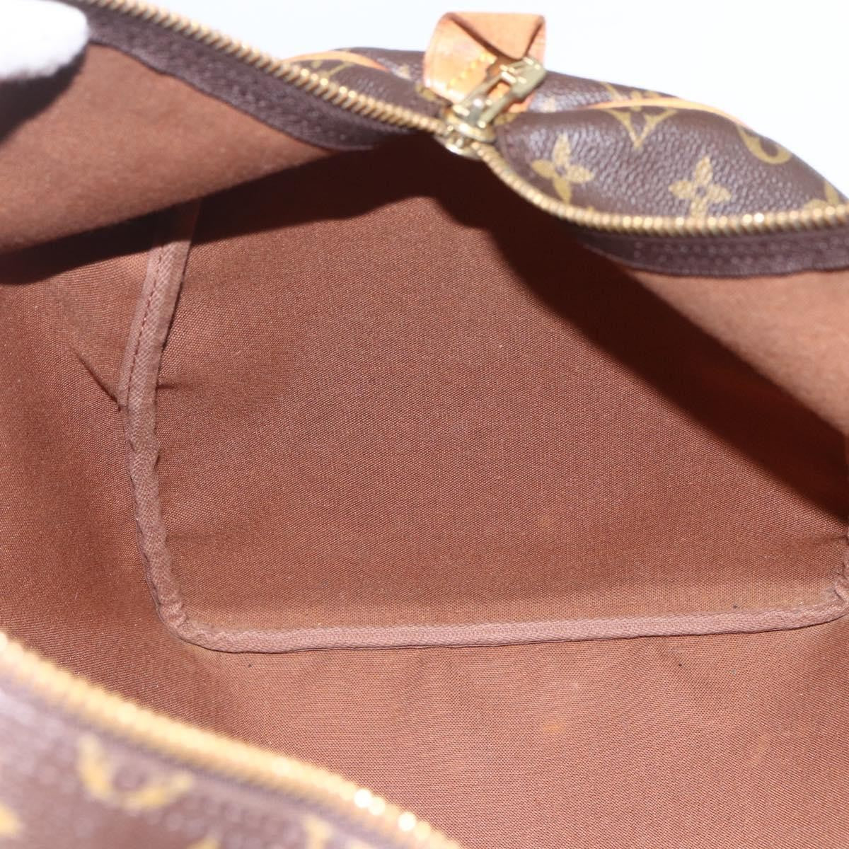 Louis Vuitton Keepall Monogram Canvas Brown Canvas Travel Bag Bag (Pre-Owned)