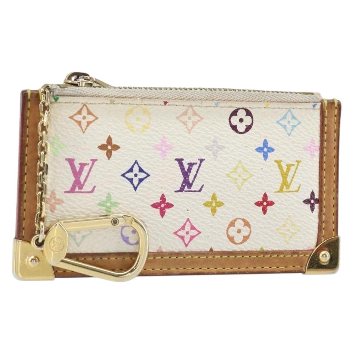 Louis Vuitton Pochette Clés Monogram Canvas Multicolour Canvas Wallets Accessory (Pre-Owned)