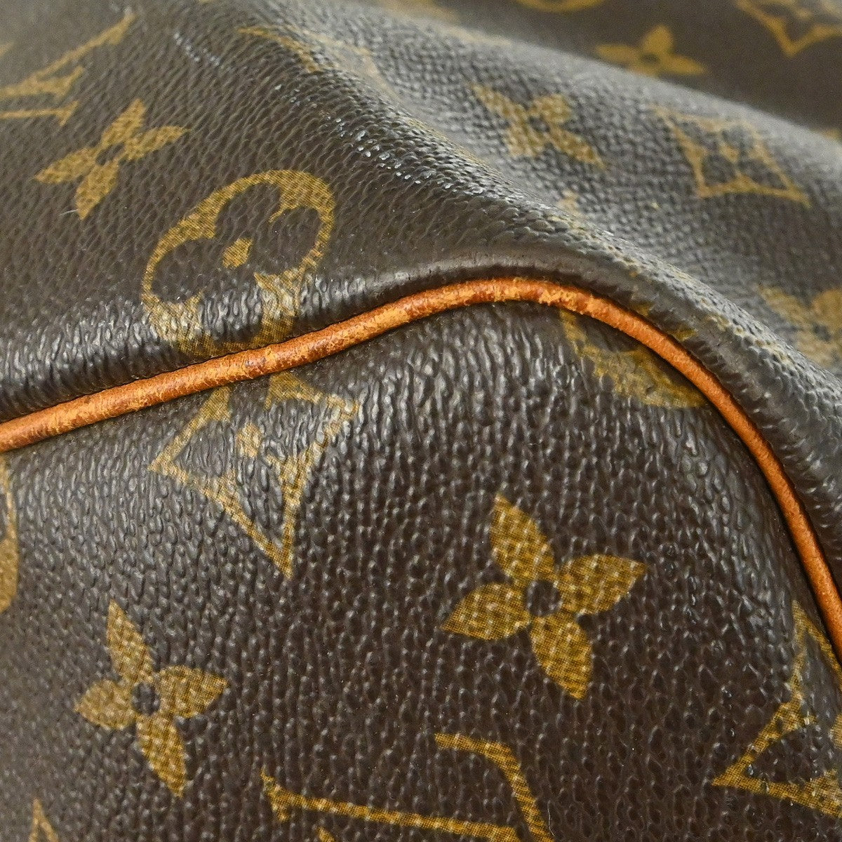 Louis Vuitton Keepall Monogram Canvas Brown Canvas Travel Bag Bag (Pre-Owned)