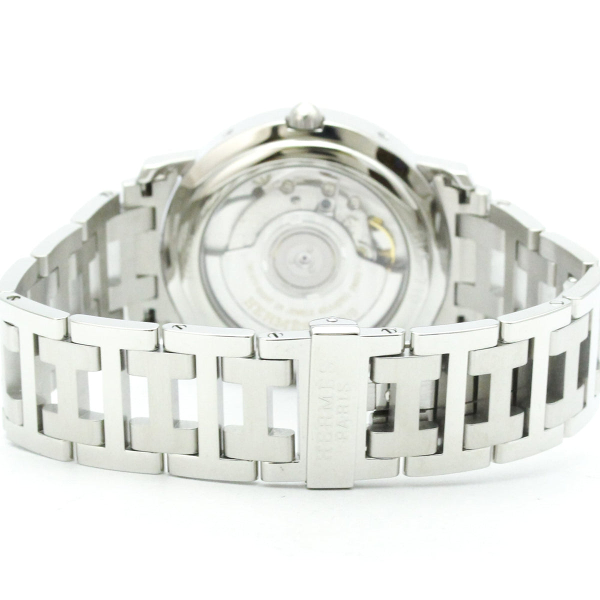 Hermes Clipper Automatic Stainless Steel Watch (Pre-Owned)
