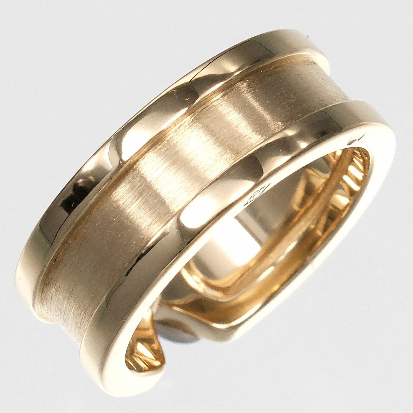 Cartier 2C De Cartier 18K Yellow Gold Gold Yellow_Gold Ring Jewelry (Pre-Owned)