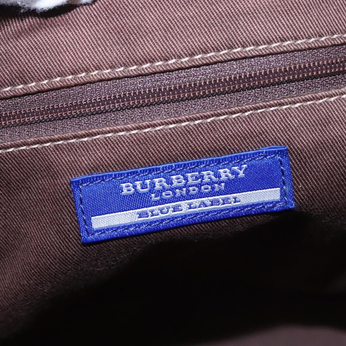 Burberry Blue Label Nylon Red Nylon Tote Bag Bag (Pre-Owned)