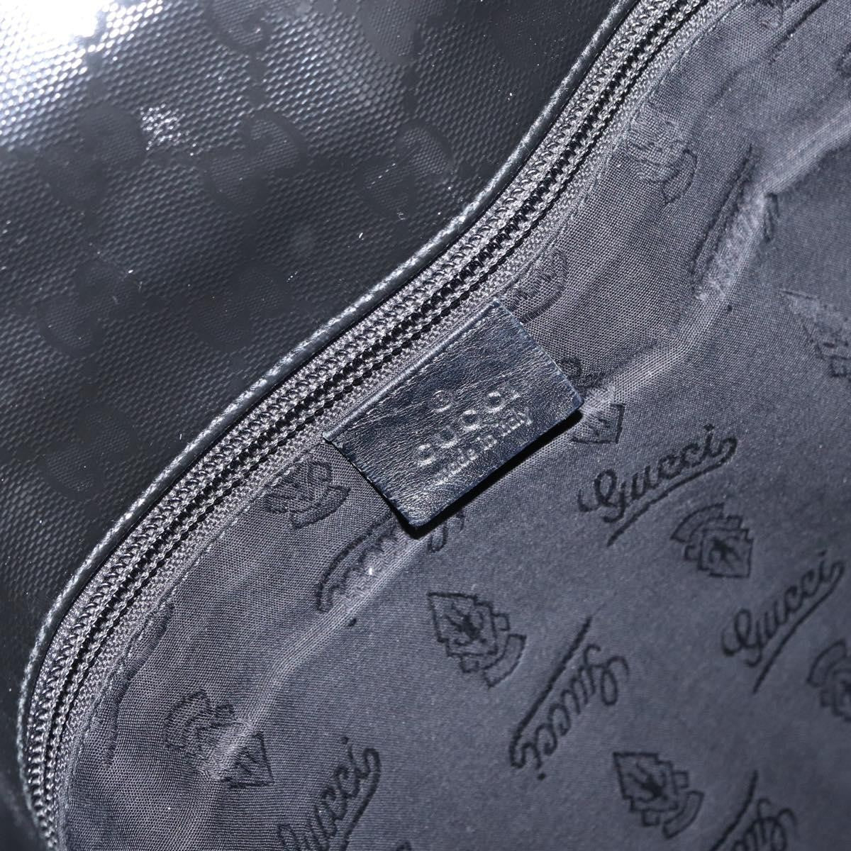 Gucci 500 Web Double Buckle Messenger Gg Imprime Black Canvas Shoulder Bag Bag (Pre-Owned)