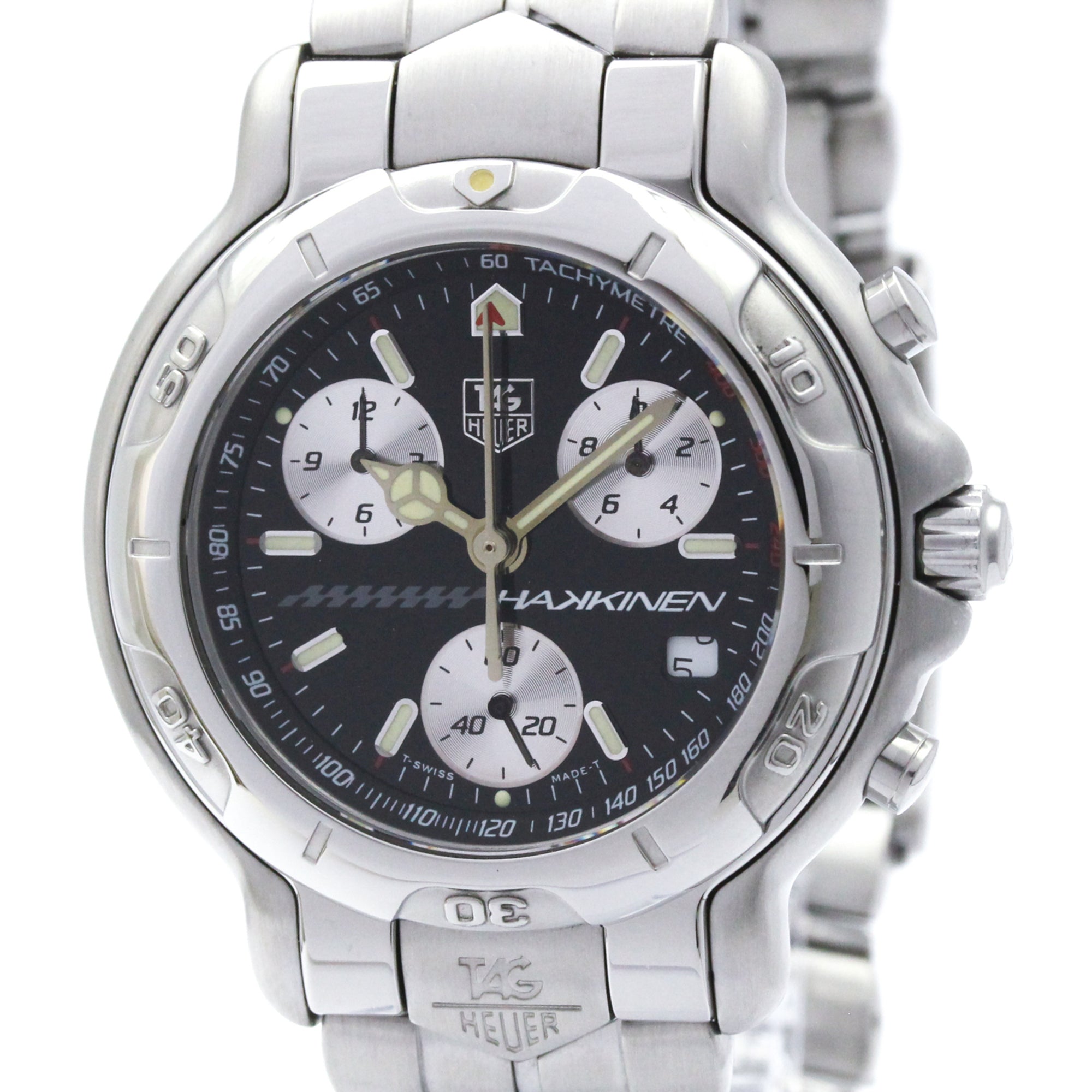 Tag Heuer Professional 6000 Quartz Stainless Steel Watch (Pre-Owned)