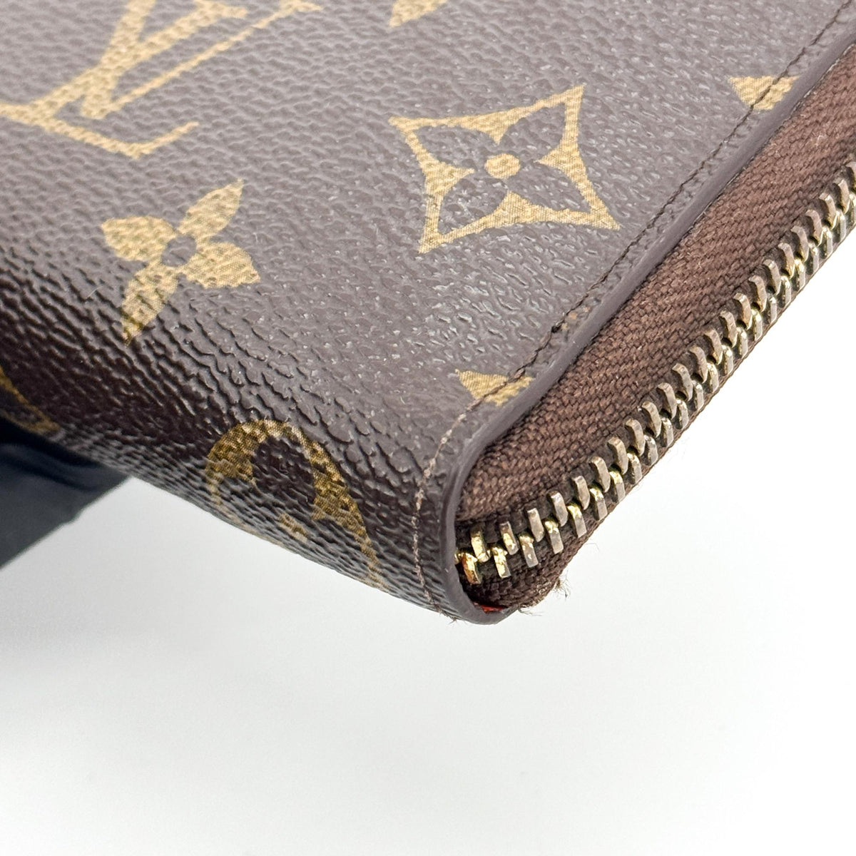 Louis Vuitton Clemence Monogram Canvas Brown Canvas Wallets Accessory (Pre-Owned)